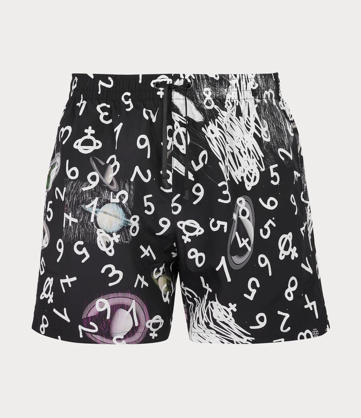 Vivienne Westwood ORBS AND PLANETS PRINTED SURF BOXER